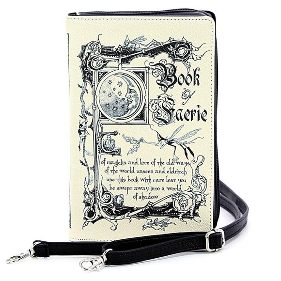 Book of Faerie Book Crossbody Bag - Picture 3 of 6